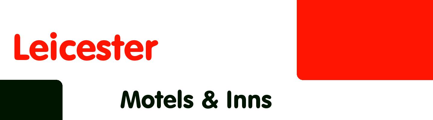 Best motels & inns in Leicester - Rating & Reviews